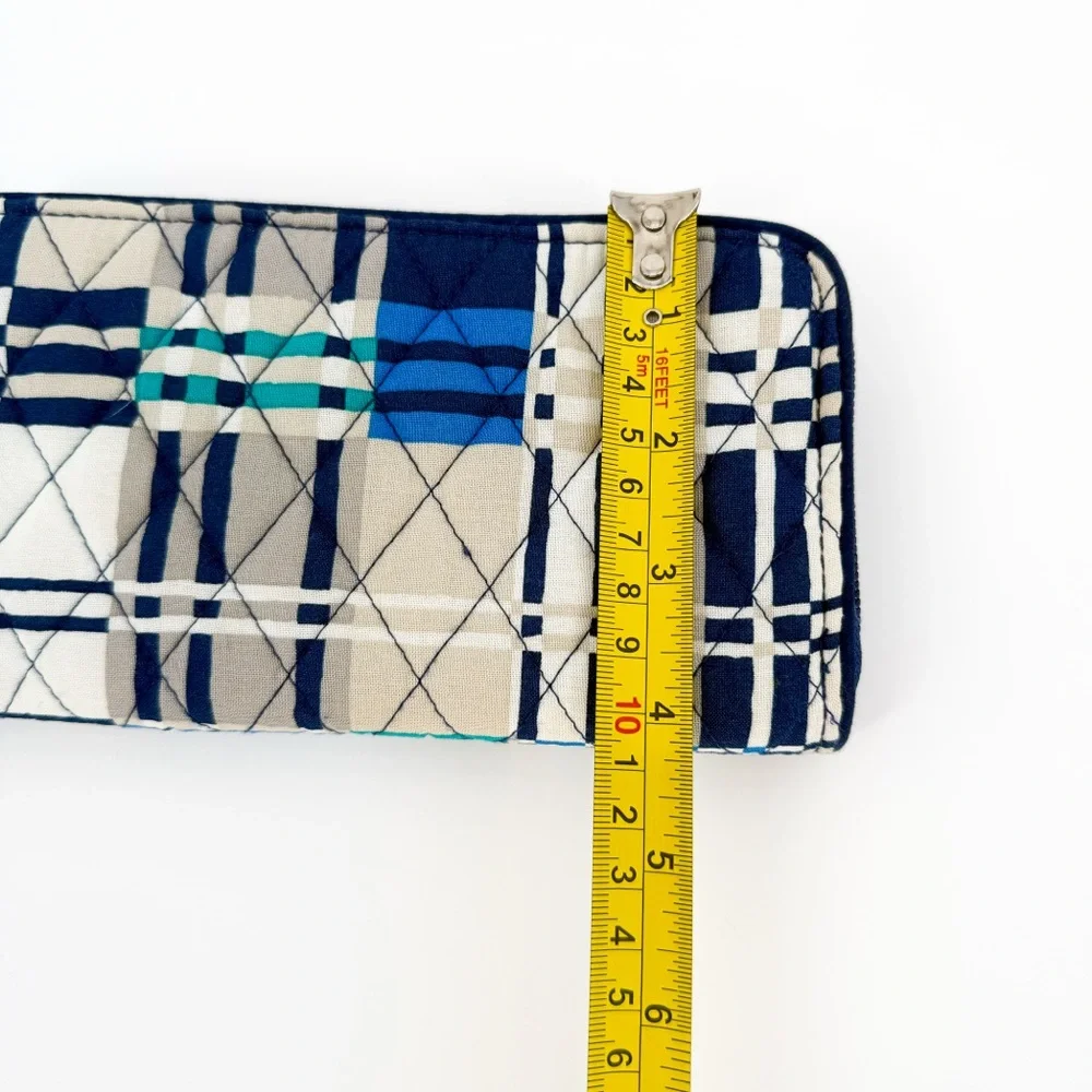 Vera Bradley RFID Georgia Zip Around Wallet in Santiago Woven - Picture 6 of 7